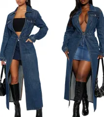 Long-sleeve denim jacket